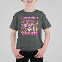 Funny Goddammit Cat Princess Meme T Shirt For Kid Cartoon Style