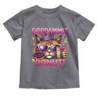 Funny Goddammit Cat Princess Meme Toddler T Shirt Cartoon Style