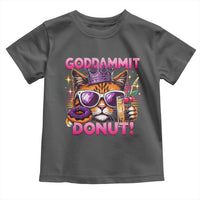 Funny Goddammit Cat Princess Meme Toddler T Shirt Cartoon Style