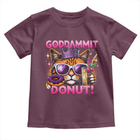 Funny Goddammit Cat Princess Meme Toddler T Shirt Cartoon Style