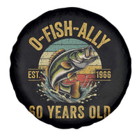 Fishing 60th Birthday Spare Tire Cover O Fish Ally 60 Years Old Fisherman Gifts