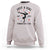 Just A Girl Who Loves Gymnastics And USA Sweatshirt Support Sport Gymnast - Wonder Print Shop