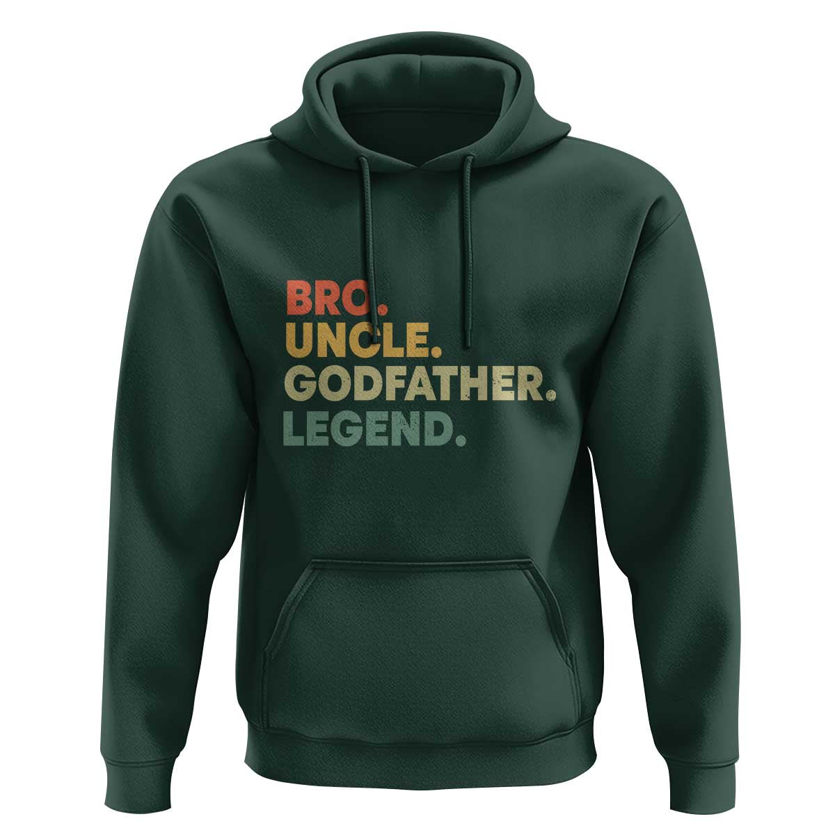 Funny Uncle Godfather Legend Hoodie Favourite Unc Family Relationship Father's Day - Wonder Print Shop