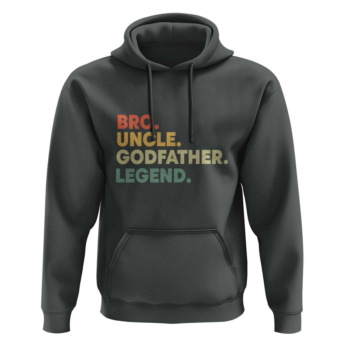 Funny Uncle Godfather Legend Hoodie Favourite Unc Family Relationship Father's Day - Wonder Print Shop
