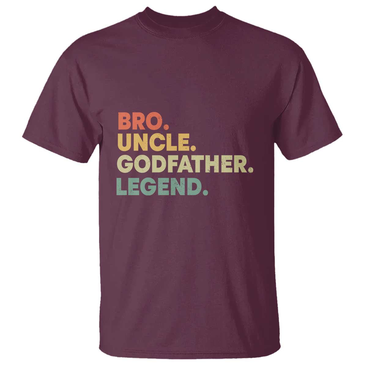 Funny Uncle Godfather Legend T Shirt Favourite Unc Family Relationship Father's Day - Wonder Print Shop