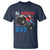 Funny All American Boy 4th Of July T Shirt Monster Trucks American Flag Fireworks - Wonder Print Shop