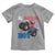 Funny All American Boy 4th Of July Toddler T Shirt Monster Trucks American Flag Fireworks - Wonder Print Shop