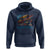 Funny Fisherman Keepin It Reel Hoodie Fishing Lure American Flag Bass Fishing - Wonder Print Shop