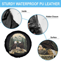 Funny Jackie And Shadow Eagle Family Matching Spare Tire Cover Eagle Lover - Wonder Print Shop