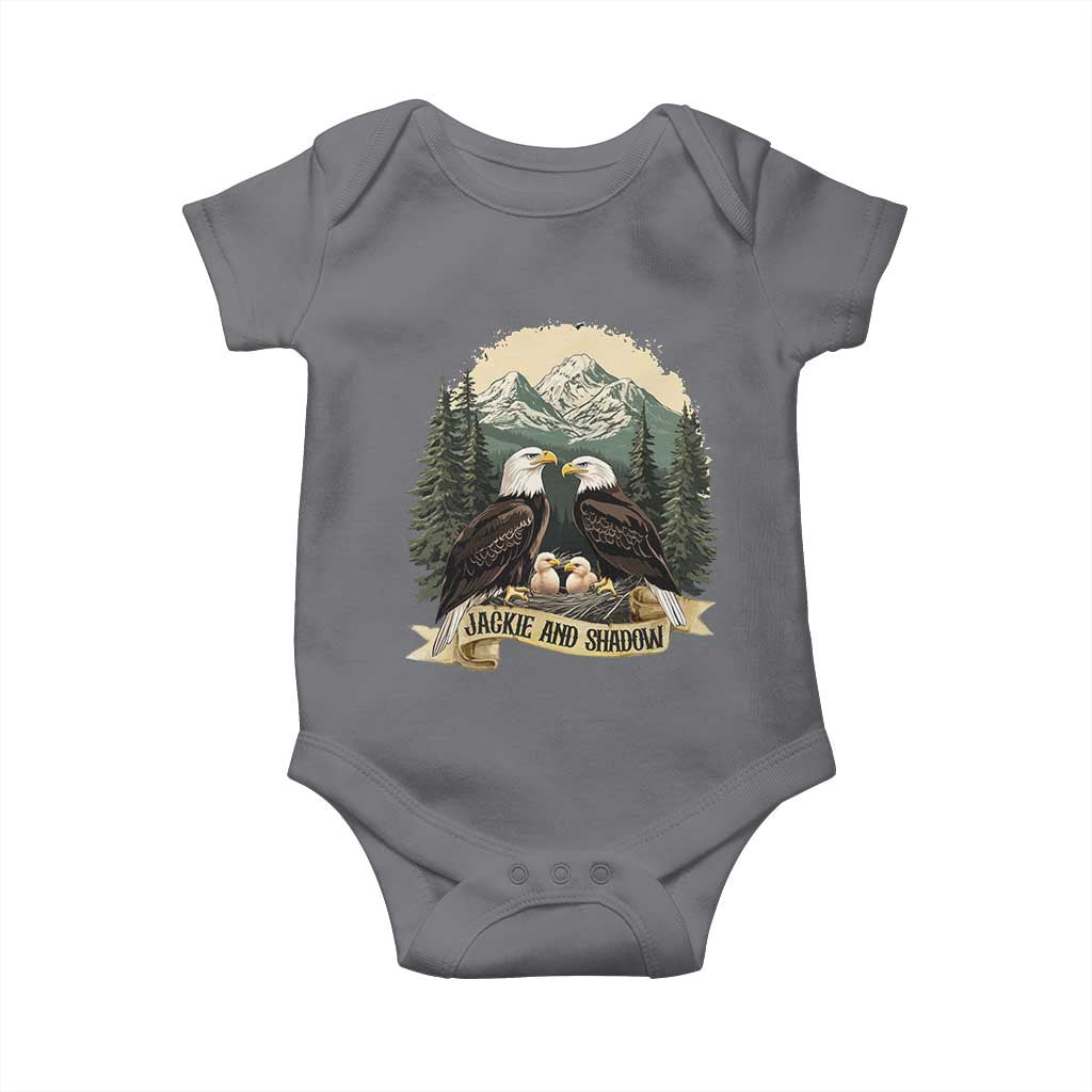 Funny Jackie And Shadow Eagle Family Matching Baby Onesie Eagle Lover - Wonder Print Shop
