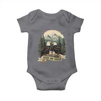 Funny Jackie And Shadow Eagle Family Matching Baby Onesie Eagle Lover - Wonder Print Shop