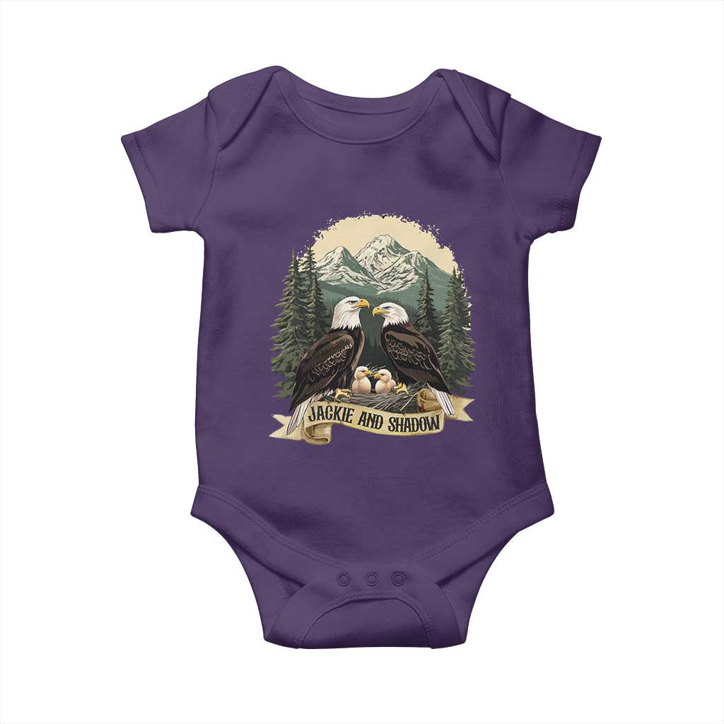 Funny Jackie And Shadow Eagle Family Matching Baby Onesie Eagle Lover - Wonder Print Shop