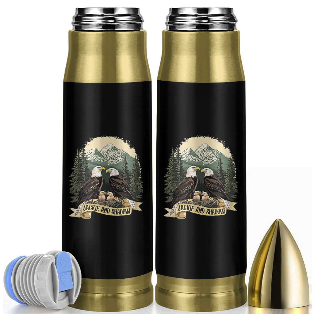 Funny Jackie And Shadow Eagle Family Matching Bullet Tumbler Eagle Lover - Wonder Print Shop