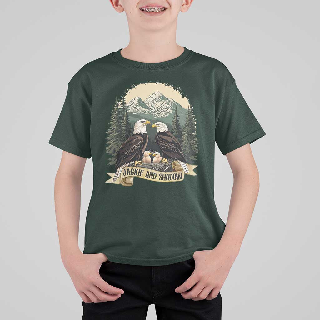 Funny Jackie And Shadow Eagle Family Matching T Shirt For Kid Eagle Lover - Wonder Print Shop