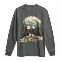 Funny Jackie And Shadow Eagle Family Matching Long Sleeve Shirt Eagle Lover - Wonder Print Shop