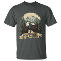 Funny Jackie And Shadow Eagle Family Matching T Shirt Eagle Lover - Wonder Print Shop
