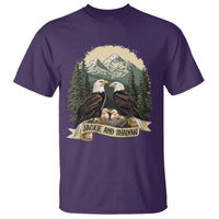 Funny Jackie And Shadow Eagle Family Matching T Shirt Eagle Lover - Wonder Print Shop