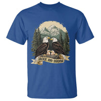Funny Jackie And Shadow Eagle Family Matching T Shirt Eagle Lover - Wonder Print Shop