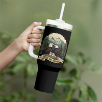 Funny Jackie And Shadow Eagle Family Matching Tumbler With Handle Eagle Lover - Wonder Print Shop