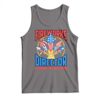 Funny Fireworks Director Tank Top If I Run We All Run 4th Of July Rocket American Flag - Wonder Print Shop