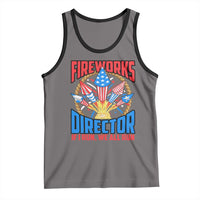 Funny Fireworks Director Tank Top If I Run We All Run 4th Of July Rocket American Flag - Wonder Print Shop