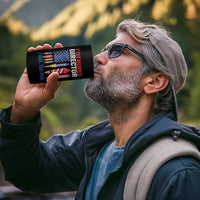 Funny Fireworks Director I Run You Run 4 in 1 Can Cooler Tumbler 4th Of July American Flag - Wonder Print Shop