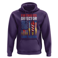Funny Fireworks Director I Run You Run Hoodie 4th Of July American Flag - Wonder Print Shop
