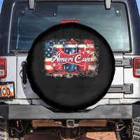 Funny AmeriCan Beer 4th of July Drinking Spare Tire Cover American Flag USA Beer Can - Wonder Print Shop