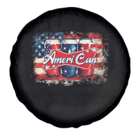 Funny AmeriCan Beer 4th of July Drinking Spare Tire Cover American Flag USA Beer Can - Wonder Print Shop