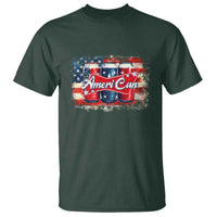 Funny AmeriCan Beer 4th of July Drinking T Shirt American Flag USA Beer Can - Wonder Print Shop