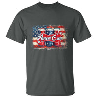 Funny AmeriCan Beer 4th of July Drinking T Shirt American Flag USA Beer Can - Wonder Print Shop