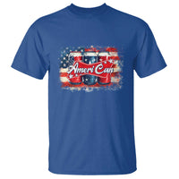 Funny AmeriCan Beer 4th of July Drinking T Shirt American Flag USA Beer Can - Wonder Print Shop