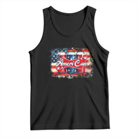 Funny AmeriCan Beer 4th of July Drinking Tank Top American Flag USA Beer Can - Wonder Print Shop