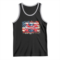 Funny AmeriCan Beer 4th of July Drinking Tank Top American Flag USA Beer Can - Wonder Print Shop