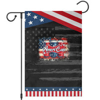 Funny AmeriCan Beer 4th of July Drinking Garden Flag American Flag USA Beer Can