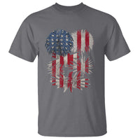 Funny American Fireworks Patriotic July 4th US Flag T Shirt - Wonder Print Shop