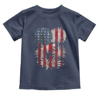 Funny American Fireworks Patriotic July 4th US Flag Toddler T Shirt - Wonder Print Shop