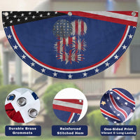 Funny American Fireworks July 4th US Flag Patriotic Fan Flag