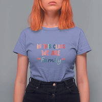 In This Class We Are Family T Shirt For Women Teacher Student Back To School Flower - Wonder Print Shop