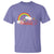 Teacher Assistant T Shirt Back To School Rainbow Apple Cloud - Wonder Print Shop