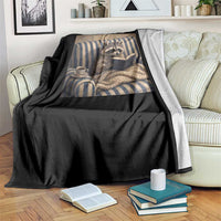 Funny Raccoon Book Lover Throw Blanket Probably Reading Trash Bookworms Teachers