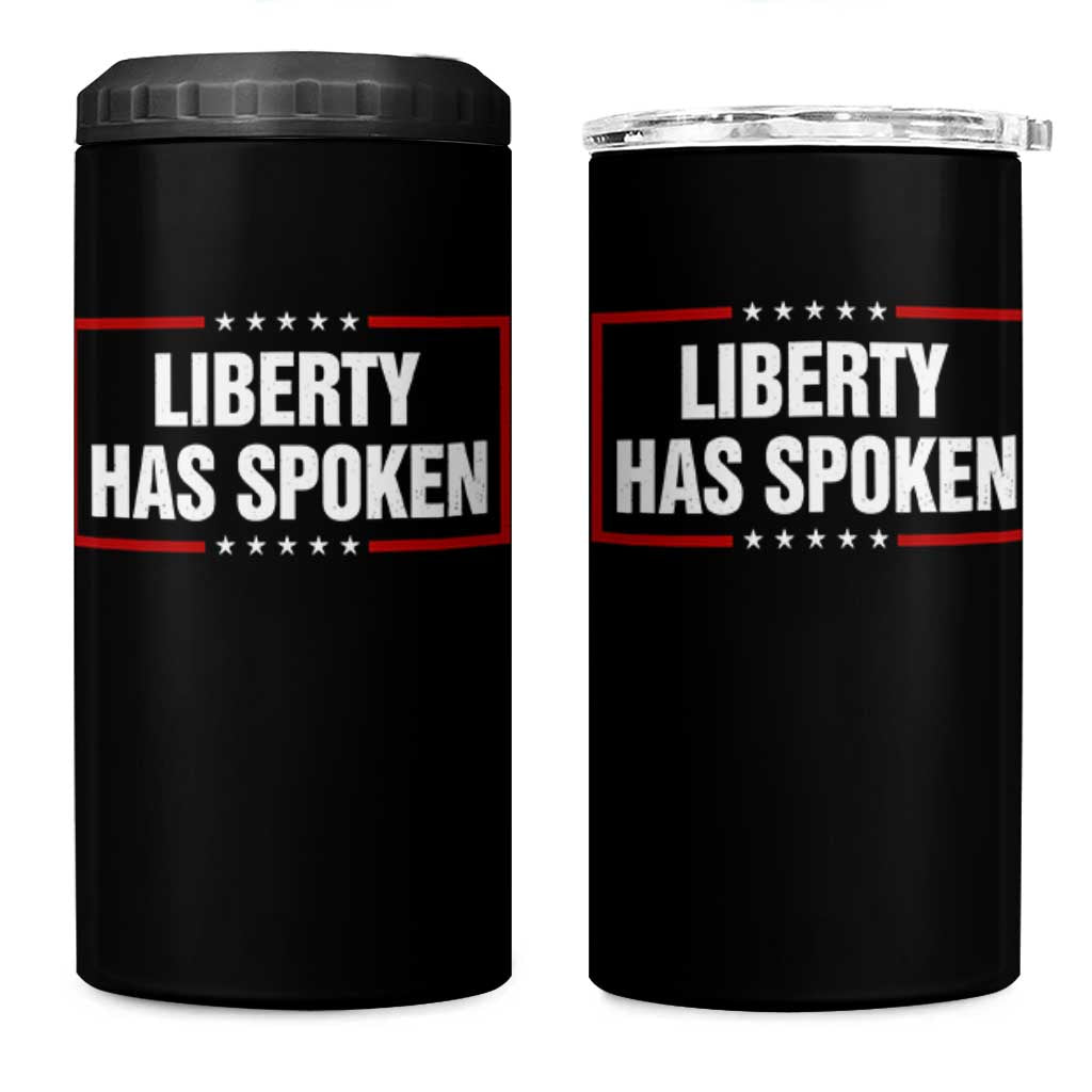 Liberty Has Spoken Funny Basketball Pointing Meme 4 in 1 Can Cooler Tumbler
