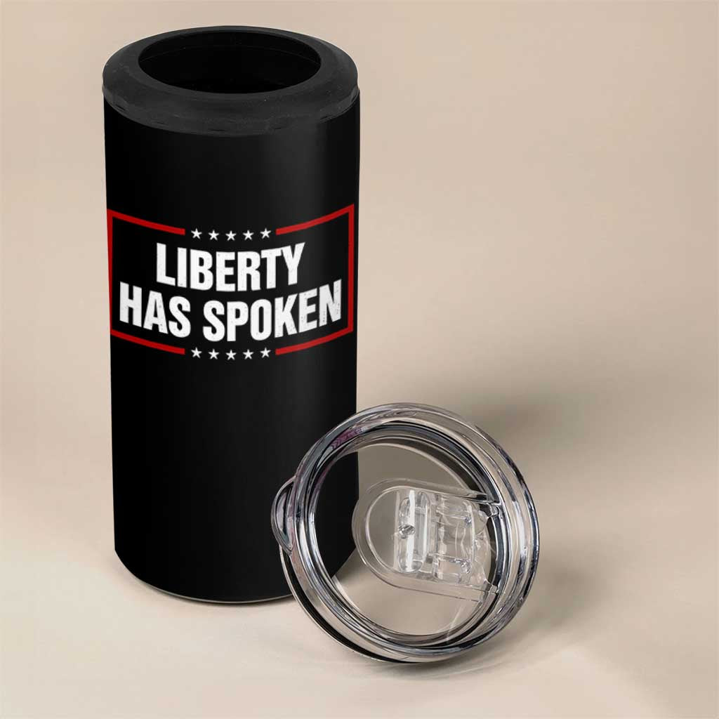 Liberty Has Spoken Funny Basketball Pointing Meme 4 in 1 Can Cooler Tumbler