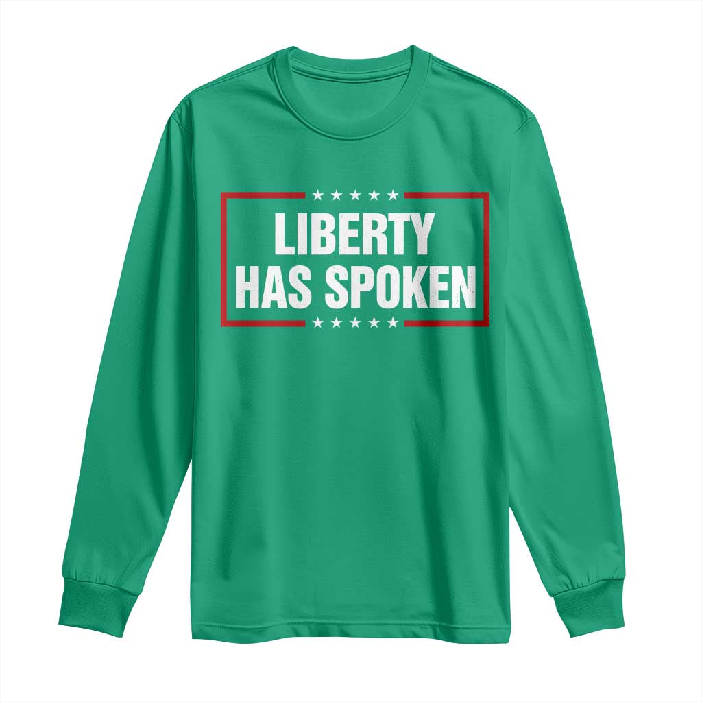 Liberty Has Spoken Funny Basketball Pointing Meme Long Sleeve Shirt