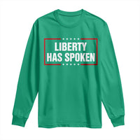 Liberty Has Spoken Funny Basketball Pointing Meme Long Sleeve Shirt