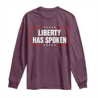 Liberty Has Spoken Funny Basketball Pointing Meme Long Sleeve Shirt