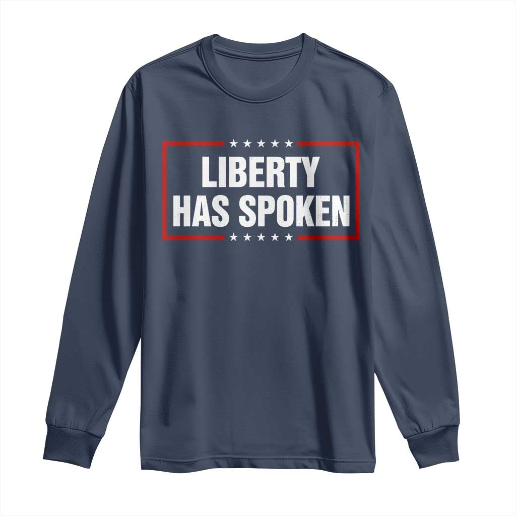 Liberty Has Spoken Funny Basketball Pointing Meme Long Sleeve Shirt