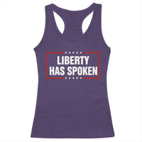 Liberty Has Spoken Funny Basketball Pointing Meme Racerback Tank Top