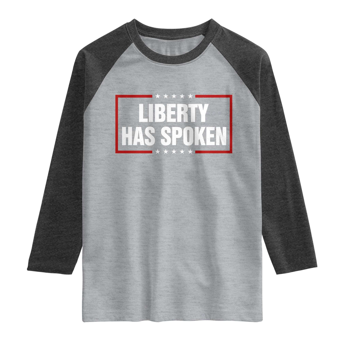 Liberty Has Spoken Funny Basketball Pointing Meme Raglan Shirt
