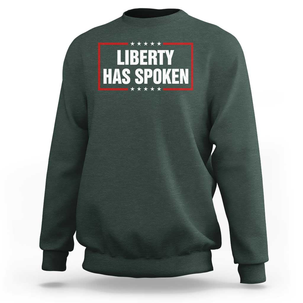 Liberty Has Spoken Funny Basketball Pointing Meme Sweatshirt